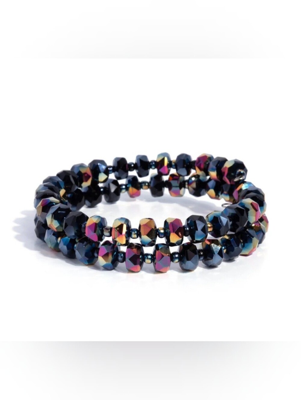 Paparazzi Seriously Stellar Oil Spill Black Bracelet NWT - Picture 2 of 6